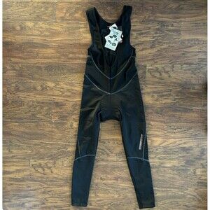 Crosswave Cycling Bib Tights HT-90 RAINTEX Vuelta Padded Thermal Black